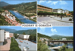 72572567 Gorazde Fliegeraufnahme Gorazde - Bosnien-Herzegowina