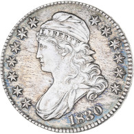 Monnaie, États-Unis, Capped Bust, Half Dollar, 1830, U.S. Mint, Philadelphie - 1794-1839: Early Halves