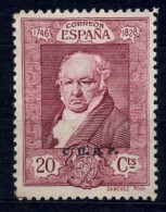 ED. 506H (*) , QUINTA DE GOYA EN LA EXPOSICIÓN DE SEVILLA , SELLO HABILITADO ( C.U.P.P. ) - Unused Stamps