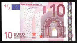 Greece  "Y" 10  EURO  UNC! Duisenberg Signature!!  "Y"   Printer  F001F2 ! - 10 Euro