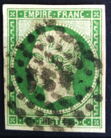 FRANCE                           N° 12                    OBLITERE          Cote : 100 € - 1853-1860 Napoléon III.