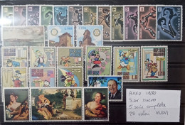 1970 San Marino, 5 Serie Complete-28 Valori NUOVI MNH** - Unused Stamps