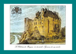 24 Beynac Le Château  ( Oblitération Saint Léon Sur L' Isle 1987 ) - Autres & Non Classés