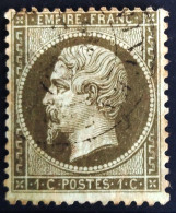 FRANCE                           N° 19  Aminci                    OBLITERE          Cote : 50 € - 1862 Napoleon III