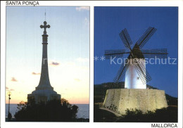 72570443 Santa Ponsa Mallorca Islas Baleares Windmuehle Und Kreuz Calvia - Autres & Non Classés