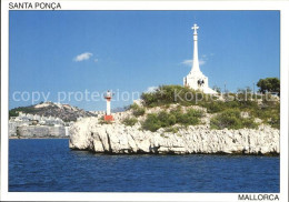 72570434 Santa Ponsa Mallorca Islas Baleares Kuestenpartie Mit Kreuz Calvia - Autres & Non Classés