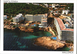 72570430 Santa Ponsa Mallorca Islas Baleares Fliegeraufnahme Mit Hotelanlagen  - Autres & Non Classés