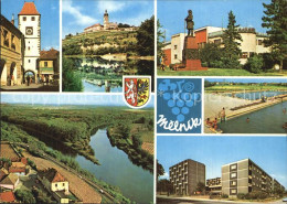 72570362 Melnik Tschechien Partie Am Fluss Freibad Melnik Tschechien - Tchéquie