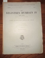 Les Registres D'Urbain IV (1261-1264)Recueil Des Bulles De Ce Pape Publiées Ou Analysées D'après Les Manuscrits Originau - Geheimleer