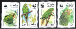 24646  WWF - Parrots - Perroquets  - 1998 - MNH - Cb - 1,90 . - Neufs