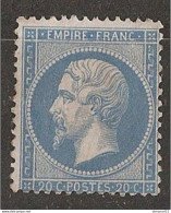 N°22 TBE En Neuf* Valeur 400€ - 1862 Napoleone III