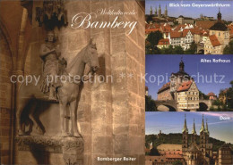 72569625 Bamberg Reiter Dom Rathaus Bamberg - Bamberg