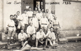 La Cavalerie Carte Photo Animée Camp Du Larzac Militaria Les Sans-Soucis En 1936 - La Cavalerie