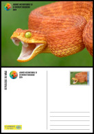 MALI 2024 STATIONERY CARD - SNAKES SNAKE REPTILES SERPENT SERPENTS - Snakes