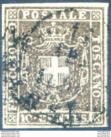 Toscana. Governo Provvisorio 10 C. 1860. Usato. - Unclassified