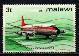 MALAWI - 1972 - Vickers Viscount -  USATO - Malawi (1964-...)