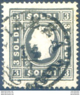Lombardo Veneto. Francesco Giuseppe 3 S. 1858. Usato. - Zonder Classificatie