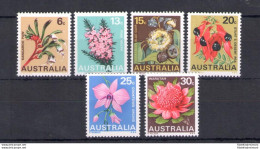 1968 Australia - Catalogo Yvert N. 367-72 - Fiori - 6 Valori MNH** - Autres & Non Classés