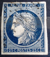 FRANCE                           N° 4                    OBLITERE                Cote : 65 € - 1849-1850 Ceres
