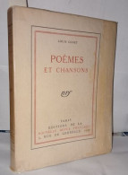 Poèmes Et Chansons - Sonstige & Ohne Zuordnung