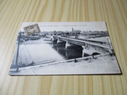 CPA Croix-de-Vie (85).Le Pont Reliant St-Gilles à Croix-de-Vie. - Saint Gilles Croix De Vie