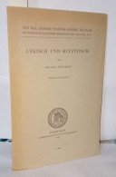 Lykisch Und Hittitisch - Non Classés