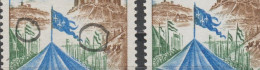 SUPERBE VARIETE " MATS DRAPEAUX ABSENTS" Sur N° 1578 Neuf** + Normal Kdo - Unused Stamps