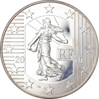 France, Semeuse, 10 Euro, 2010, Paris, BE, FDC, Argent, KM:1675 - France