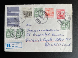 JUGOSLAVIJA YUGOSLAVIA 1979 REGISTERED LETTER PRESEVO TO WUPPERTAL 23-08-1979 - Briefe U. Dokumente