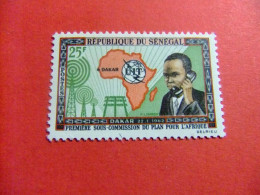 55 REPUBLICA SENEGAL 1962 / UIT ( Telecomunicaciones) / YVERT 213 ** MNH - Senegal (1960-...)