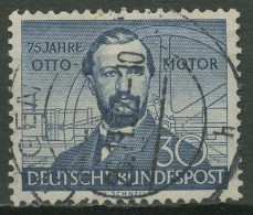 Bund 1952 75 Jahre Otto-Viertakt-Gasmotor, Nikolaus Otto 150 Gestempelt - Used Stamps
