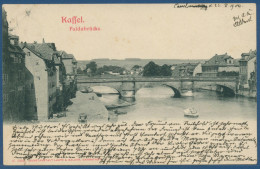 Kassel Fuldabrücke Blick Nach Norden, Gelaufen 1904 (AK2692) - Kassel