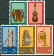 DDR 1977 Vogtland Musikinstrumente 2224/28 Postfrisch - Unused Stamps