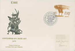 Irland 1975 Zeitgenössische Kunst Ersttagsbrief 324 FDC (X95459) - FDC