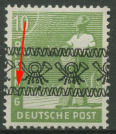 Bizone 1948 Bandaufdruck Mit Aufdruckfehler 39 Ia AF PI Postfrisch - Nuevos