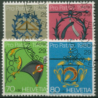 Schweiz 1980 Pro Patria Handwerkerschilder 1176/79 Gestempelt - Used Stamps