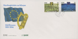 Irland 1994 75 Jahre Irisches Parlament Ersttagsbrief 853/54 FDC (X18602) - FDC
