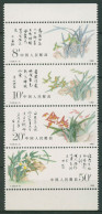 China 1988 Orchideen 2215/18 ZD Postfrisch (C29454) - Neufs