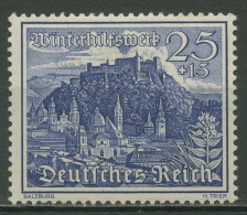 Deutsches Reich 1939 Winterhilfswerk WHW Bauwerke 737 Mit Falz - Ungebraucht