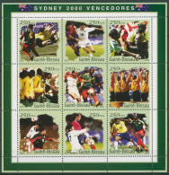 Guinea-Bissau 2001 Olymp. Spiele Sydney Fußball 1306/14 K Postfrisch (C29821) - Guinée-Bissau