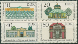 DDR 1983 Schloss Sanssouci Potsdam 2826/29 Postfrisch - Unused Stamps