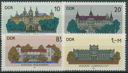 DDR 1986 Bauwerke Schlösser 3032/35 Postfrisch - Neufs