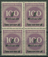 Deutsches Reich 1923 Ziffern Im Kreis 331 B 4er-Block Postfrisch - Unused Stamps