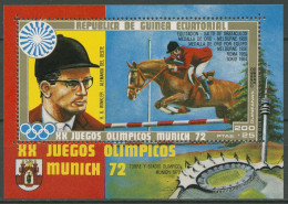 Äquatorialguinea 1972 Olymp. Spiele Deutschland Block 13 Postfrisch (C29835) - Guinée Equatoriale