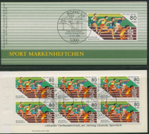 Bund Deutsche Sporthilfe 1986 Markenheftchen SMH 8 (1269) Gestempelt (C19609) - Otros & Sin Clasificación