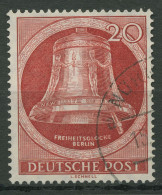 Berlin 1951 Freiheitsglocke, Klöppel Nach Rechts 84 Gestempelt - Used Stamps