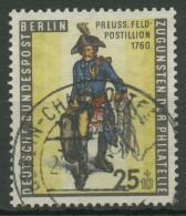 Berlin 1955 Tag Der Briefmarke, Postillion 131 Mit TOP-BERLIN-Stempel - Usados