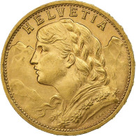Suisse, 20 Francs, 1935, Bern, Or, SUP, KM:35.1 - Altri & Non Classificati