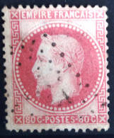 FRANCE                           N° 32                  OBLITERE                Cote : 30 € - 1863-1870 Napoleon III Gelauwerd