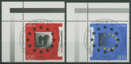 Bund 1995 Europa CEPT Frieden Freiheit 1790/91 Ecke 1 TOP-ESST Berlin (E2401) - Oblitérés